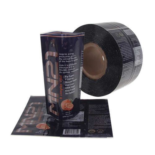 Pet Film Plastic Heat Shrink Wrap Label